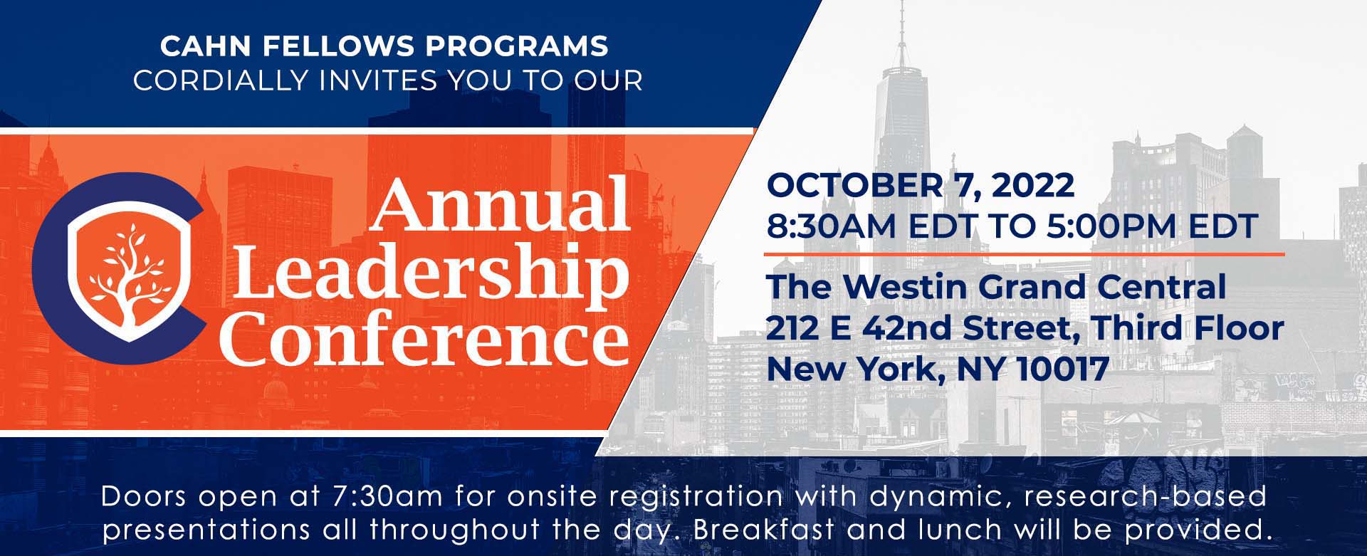 leadership conference invitation